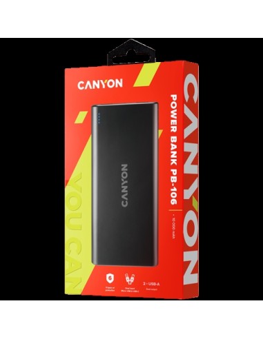 Prenosna baterija Canyon CNE-CPB1007B, 10.000mAh