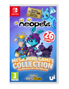 Neopets: Mega Mini Games Collection - The Neopian Arcade Odyssey - Day 1 Edition (Nintendo Switch)