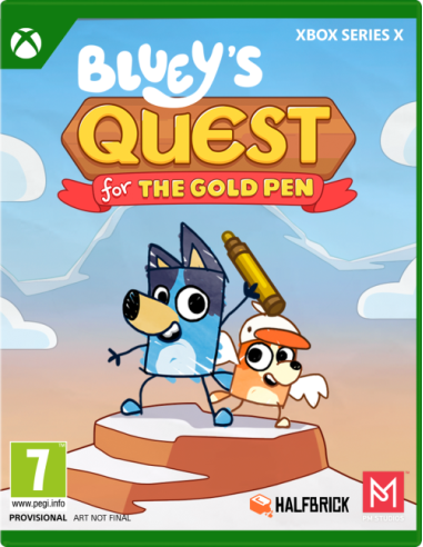 Bluey's Quest For The Gold Pen (Xbox Series X)