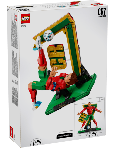 LEGO 43016 Editions Football: Cristiano Ronaldo - Football Legend