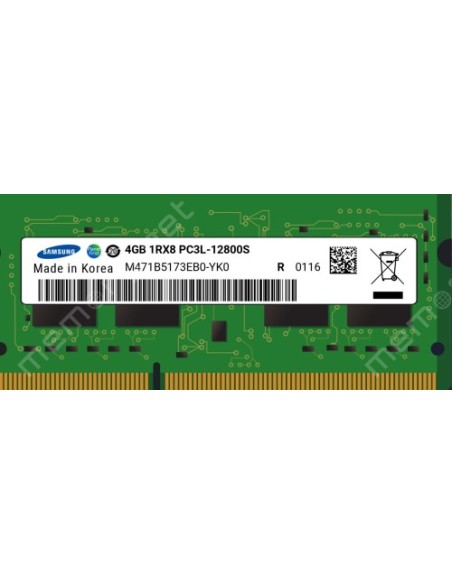 RAM SODIMM DDR3 4GB 1600MHz Samsung (M471B5173)