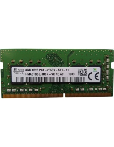 RAM SODIMM DDR4 8GB 2666MHz Sk Hynix (HMA81GS6JJR8N-VK)