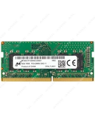 RAM SODIMM DDR4 8GB 2666MHz Micron (MTA8ATF1G64HZ-2G6D1)
