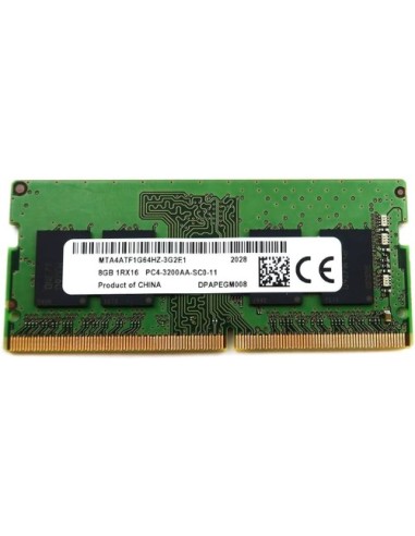 RAM SODIMM DDR4 8GB 3200MHz Micron (MTA4ATF1G64HZ-3G2E1)
