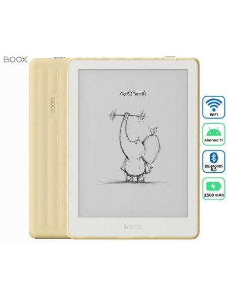 E-bralnik BOOX Go 6 Gen II, bež