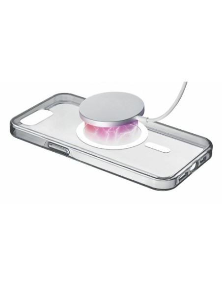 Etui za telefon CellularLine CLEAR MAG za iPhone 16e/17e