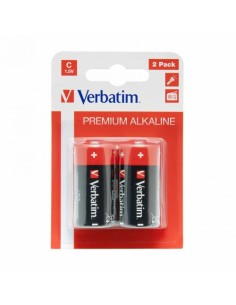 Baterija alkalna Verbatim 49922 1.5V C LR14 2-pack