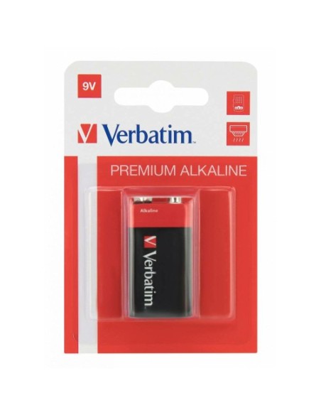 Baterija alkalna Verbatim 49924 9V 6LR61 1-pack