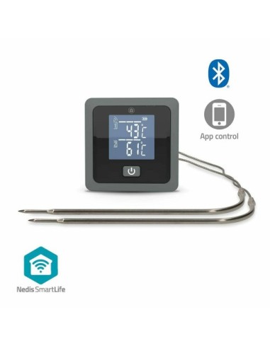 Termometer za meso Nedis Smart Bluetooth (BTKAT10GY)