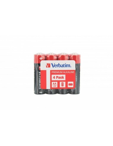 Baterija alkalna Verbatim 49501 1.5V AA LR6 4-pack