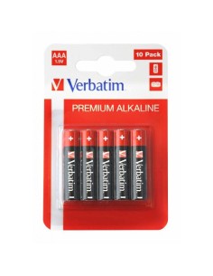 Baterija alkalna Verbatim 49874 1.5V AAA LR03 10-pack