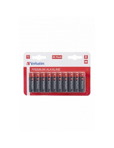 Baterija alkalna Verbatim 49877 1.5V AA LR6 20-pack