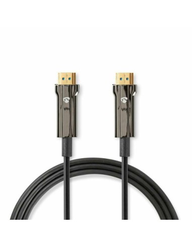Kabel HDMI z LAN 30m aktivni optični, Nedis CVBG3500BK300