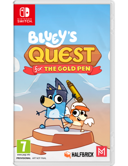 Bluey's Quest For The Gold Pen (Nintendo Switch)