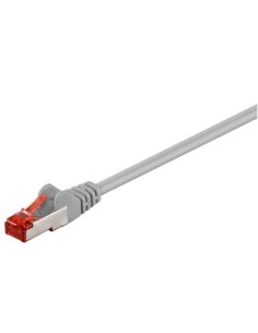 Priključni kabel SFTP C6 RJ45 0.25m, siv, Goobay 93371
