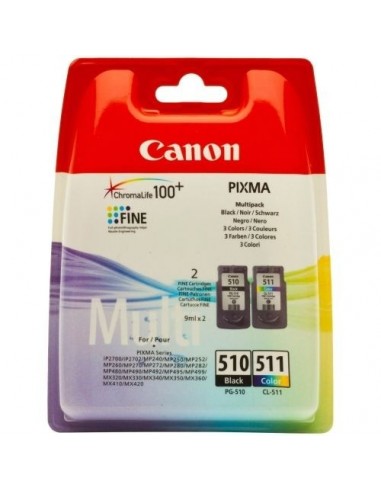 Canon komplet kartuš PG-510/CL-511 črna za PIXMA MP240/260/480, MX320/330 (9ml)