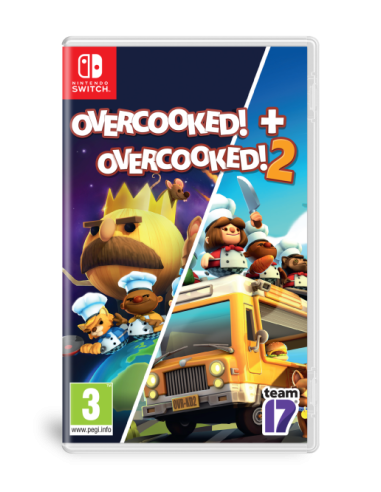 Overcooked + Overcooked 2 Double Pack (Switch)