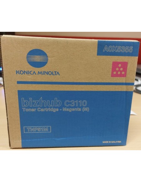 Konica Minolta toner A0X5355 TNP-51M Magenta za Bizhub C3110 (5.000 str.)