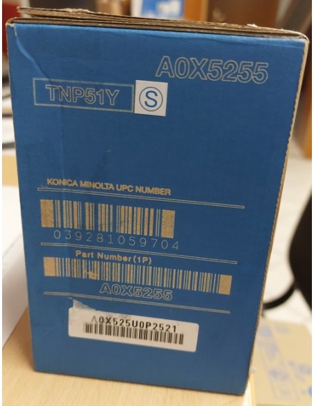 Konica Minolta toner A0X5255 TNP-51Y Yellow za Bizhub C3110 (5.000 str.)