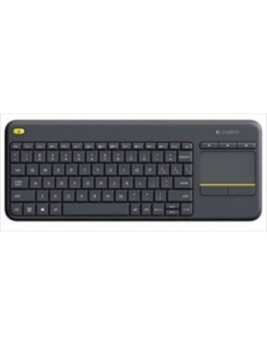 Tipkovnica Logitech K400 Plus Wireless Touch (920-008385), črna, USB, SLO gravura