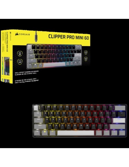 Tipkovnica CORSAIR CLIPPER PRO MINI 60 (CH-979101J-NA)