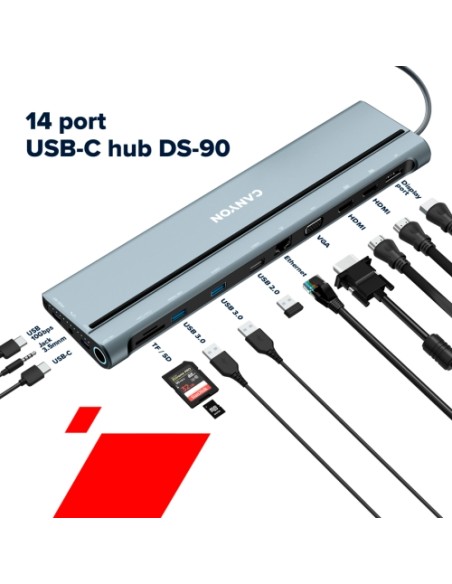 Priklopna postaja Canyon DS-90 (CNS-HDS90)