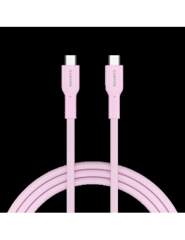Kabel USB C-C 1m Canyon OnWire 60CL (CND-CCAP60AB10PK)