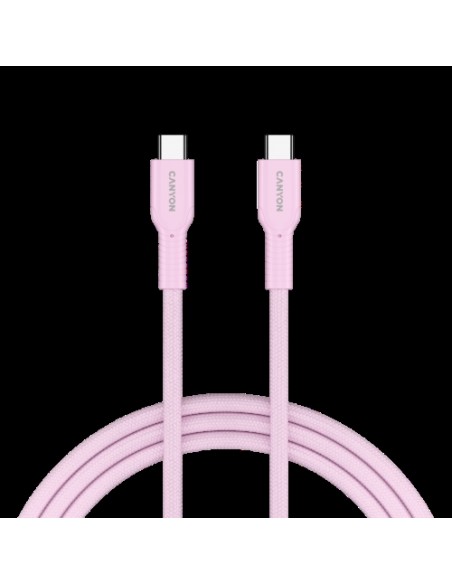 Kabel USB C-C 1m Canyon OnWire 60CL (CND-CCAP60AB10PK)