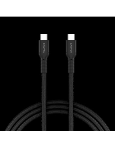 Kabel USB C-C 1m Canyon OnWire 60CL (CND-CCAP60AB10B)