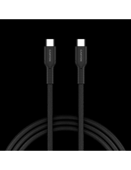 Kabel USB C-C 1m Canyon OnWire 60CL (CND-CCAP60AB10B)