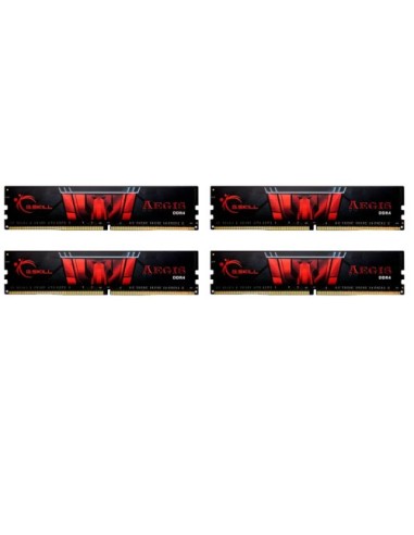 RAM DDR4 4x8GB 3200MHz G.Skill Aegis (F4-3200C16Q-32GIS)