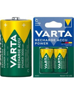 Baterija polnilna Varta 48271, 3000mAh Ni-MH C/HR14, 2-pack