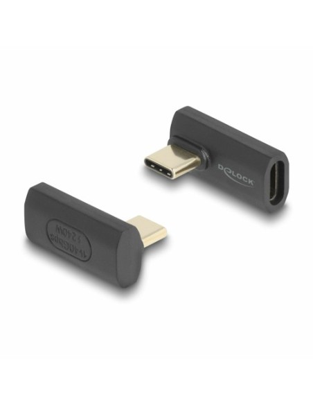 Adapter USB-C M-Ž kotni, Delock 60244