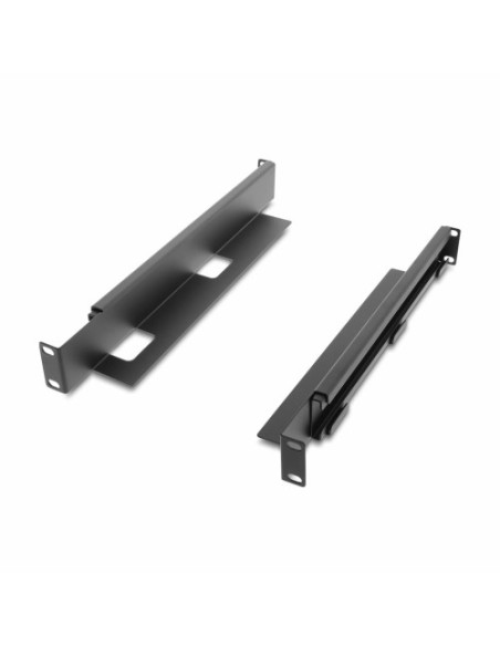 Komunikacijska omara - set nastavljivih 1U rack nosilcev 368-600mm Delock 66885