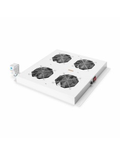 Komunikacijska omara - hladilna enota 4x vent. s termostatom Digitus siva (DN-19 FAN-4-I-8-8)