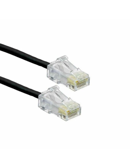 Priključni kabel UTP C6 RJ45 3m, črn, Leviton P24 6H4P0-10E