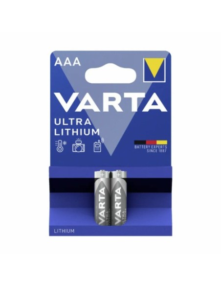 Baterija litijeva Varta 6103, 1000mAh AAA/HR03, 2-pack