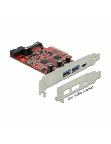 Krmilnik PCI-Express USB3.2 Delock 90492, 2xTipA 1xTipC