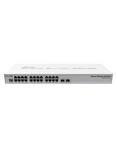 Switch Mikrotik CRS326-24G-2S+RM, 24port 10/100/1000Mbps + 2xSFP