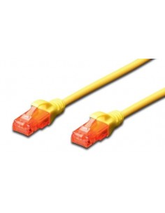 Priključni kabel UTP C6 RJ45 2m, rumen, Digitus DK-1617-020/Y