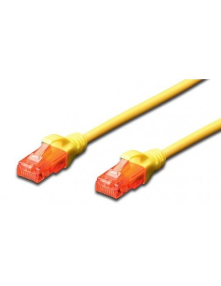 Priključni kabel UTP C6 RJ45 2m, rumen, Digitus DK-1617-020/Y