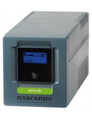UPS Socomec NeTYS PR MT 1000VA, 700W, USB, Line Interactive, LCD