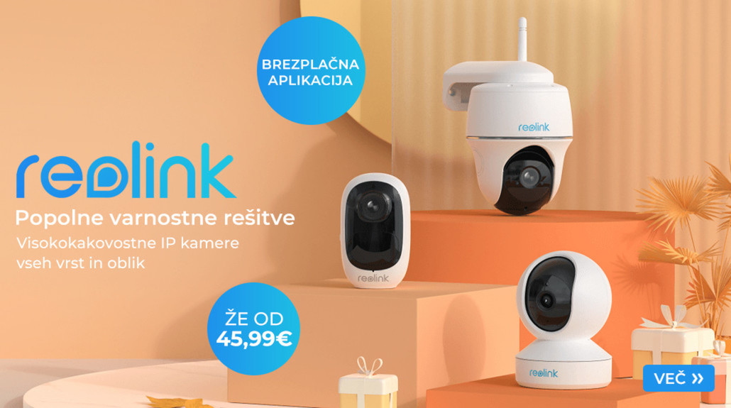 Videonadzorne kamere in snemalniki REOLINK